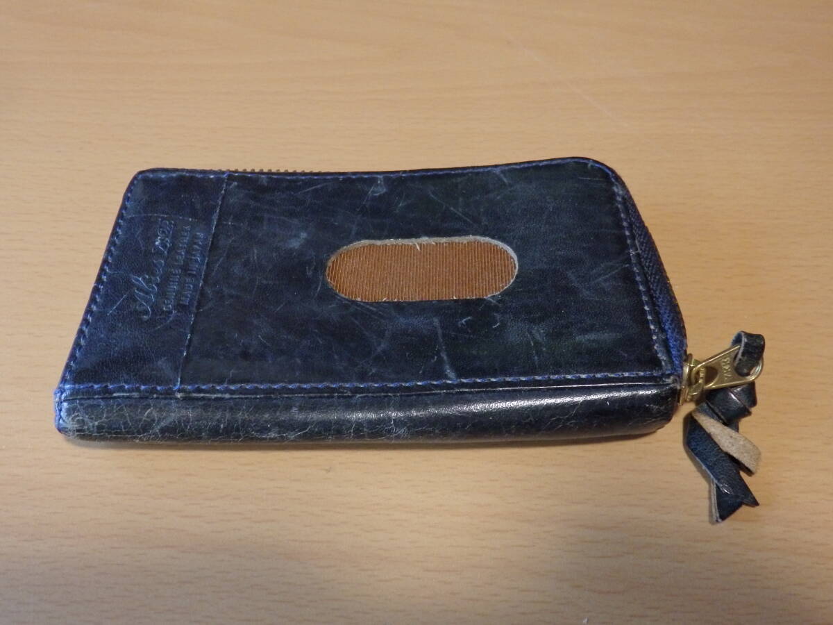 (USED) ABIES L.P.(アビエス) カードケース 本革 日本製 即決拍卖