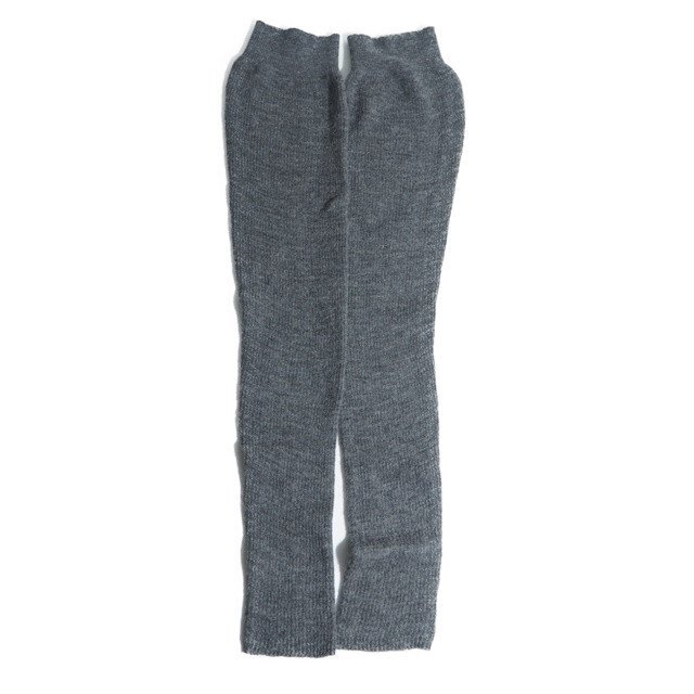 M5386f18 ■Ralph Lauren RLX ラルフローレン■ アルパカニット レッグウォーマー グレー / メンズ 秋冬拍卖