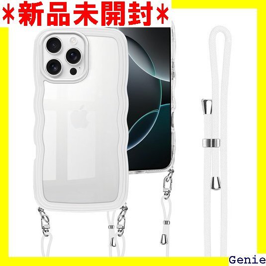 iPhone 16 Pro Max 用 ケース クリア 薄型 シリコン TPU バンパー スマホケース ホワイト 127拍卖