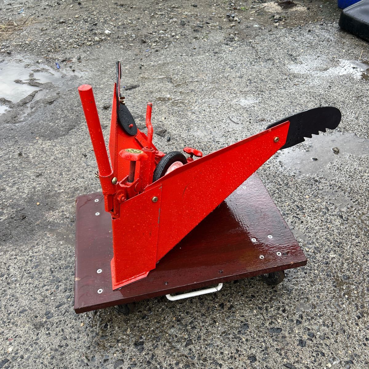 CR8 クボタ 培土器 畝立て 軸径約20mm 美品 農くる 山口発拍卖