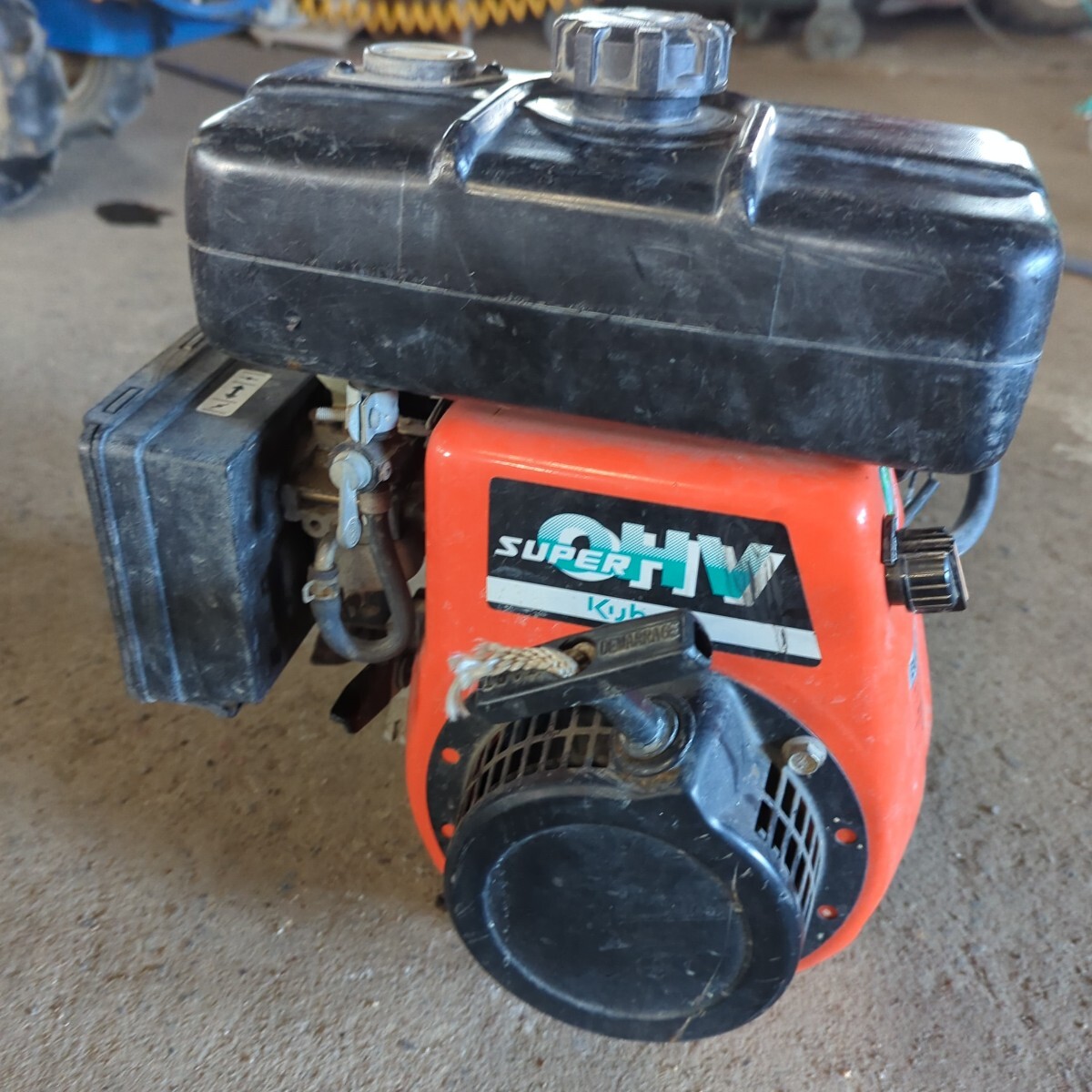 TK1 クボタ 4サイクルエンジン OHV GH100 実動 動画あり 山口県東部発 農くる拍卖