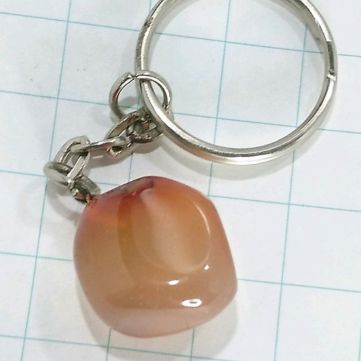 送料無料)カーネリアン 天然石 観光 旅行 登山 記念 キーホルダー A26861拍卖