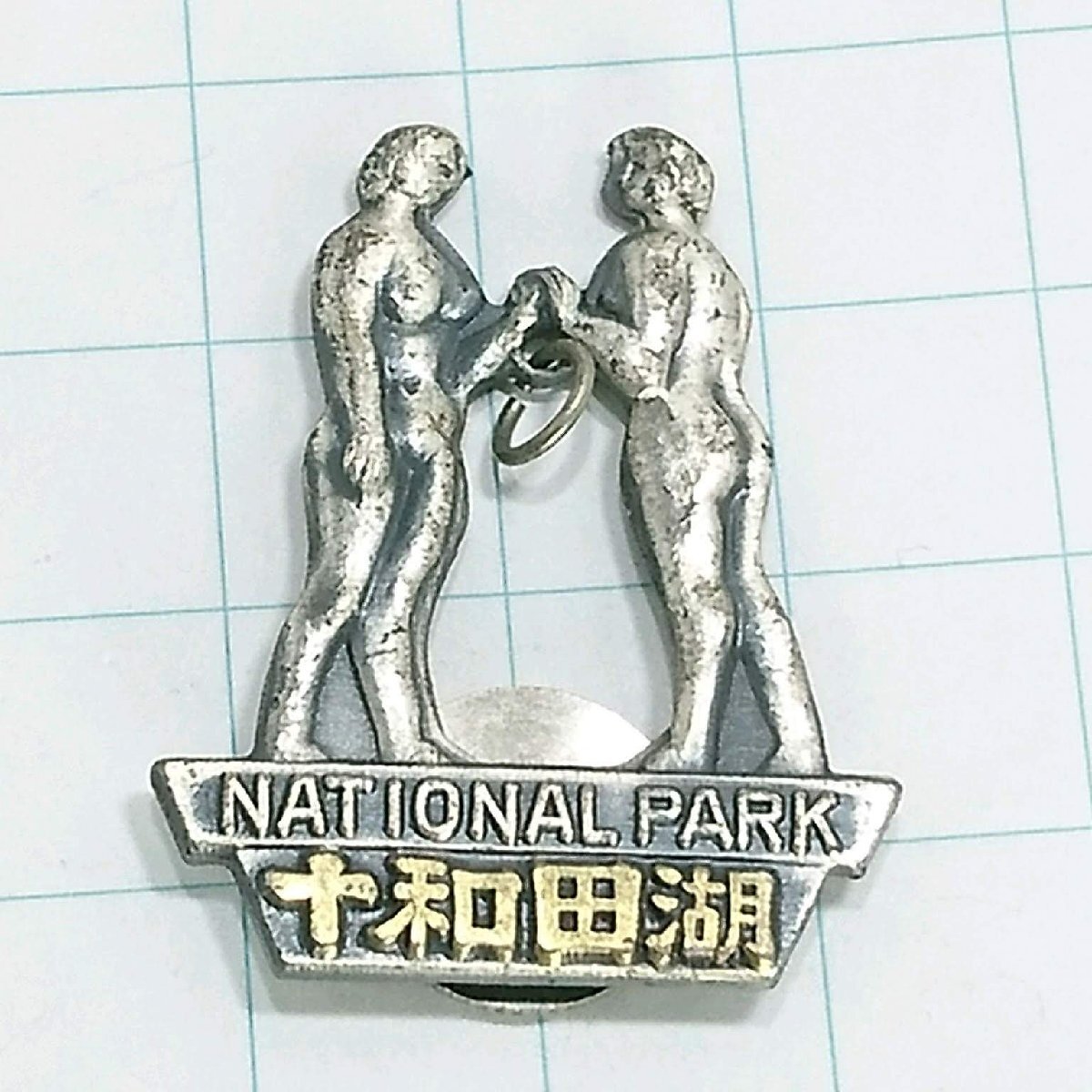 送料無料)十和田湖 登山 観光 旅行 記念 山バッジ ピンバッジ PINS ピンズ A26705拍卖