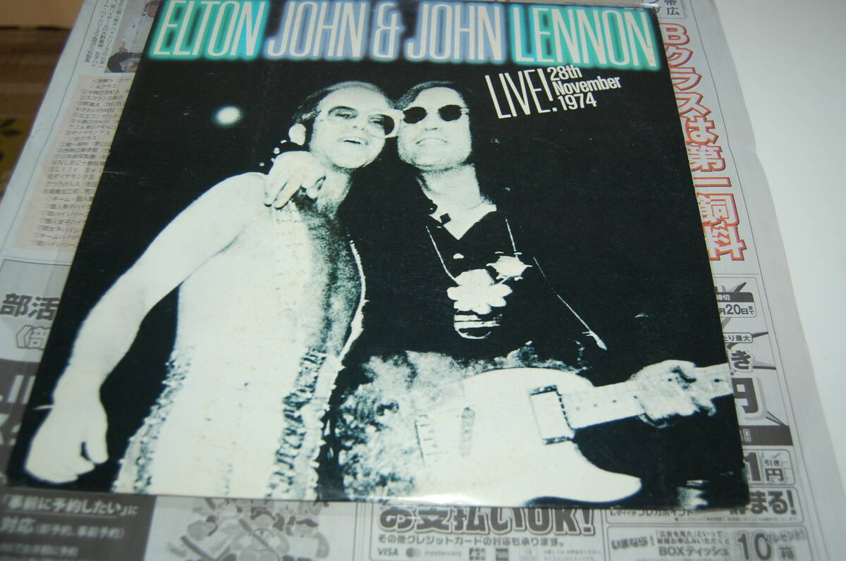 ★☆エルトン・ジョン&ジョン・レノン/ライヴ!(日本盤)☆★拍卖