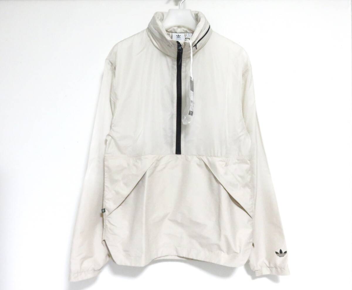 adidas × POP TRADING COMPANY アノラック M アディダス ポップトレーディングカンパニー ハーフジップ プルオーバー ジャケット HN9134拍卖