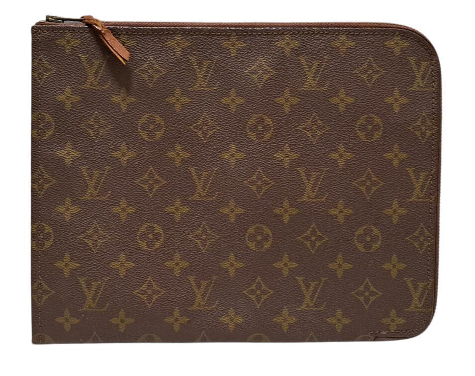 ルイヴィトン モノグラム ポッシュ ドキュマン 30 ブリーフケース VUITTON ビジネスバッグ M53457 【中古】拍卖