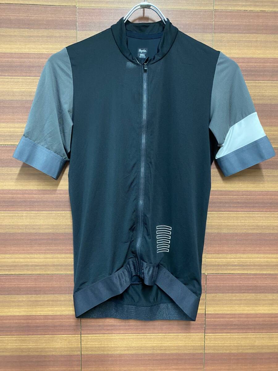 IJ417 ラファ Rapha PRO TEAM TRAINING JERSEY 半袖 サイクルジャージ 黒 S拍卖