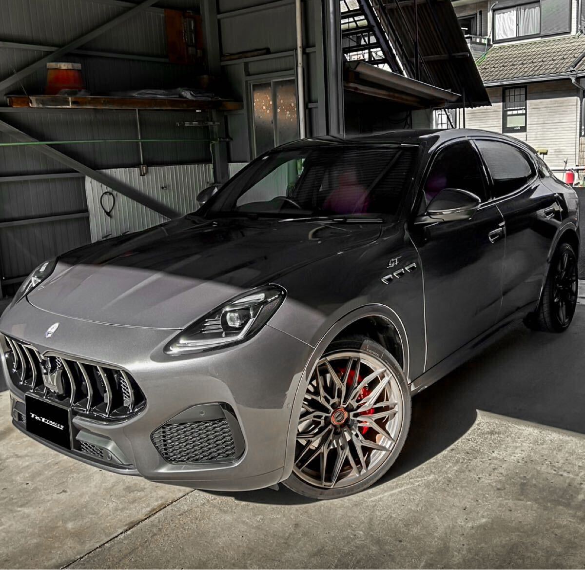 21インチ 4本セット T&T forged 鍛造 ホイール マセラティ 全車種に対応 グラカーレ レヴァンテ MC20 等にオーダーで作製拍卖