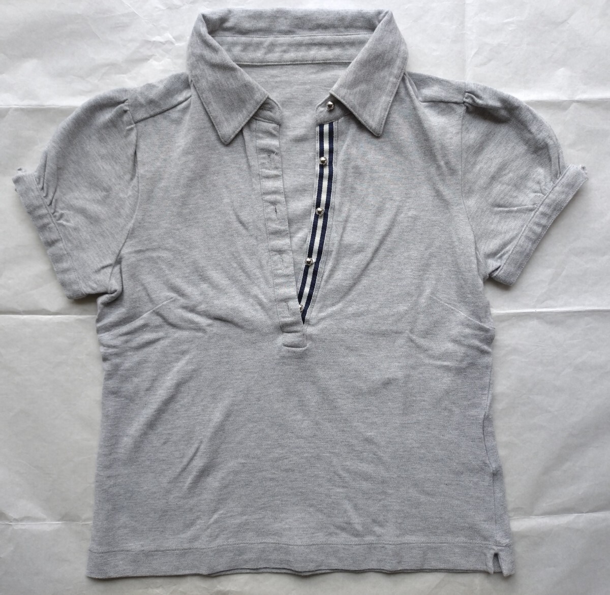 ★美品 La scene privee ラ セーヌ プリヴェ 半袖 ポロシャツ S/S拍卖