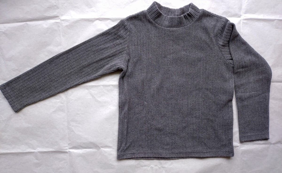 ★UNIQLO ユニクロ ストレッチフリース リブハイネック 長袖 拍卖