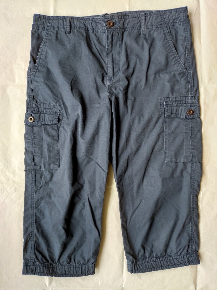 ★美品 UNIQLO ユニクロ カーゴパンツ ハーフパンツ 七分丈拍卖
