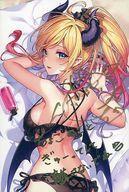 中古ポストカード 癒月ちょこ 直筆サイン入り箔押し複製メッセージNardack描き下ろしポストカード拍卖