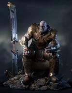 中古フィギュア サノス(レギュラー版) 「アベンジャーズ/エンドゲーム」 1/4 クイーン・スタジオ スタチュー #0拍卖