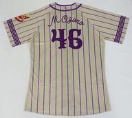 中古衣類 大園桃子 ベースボールシャツ 2020 ライトグレー Lサイズ 「乃木坂46 真夏のドリー拍卖