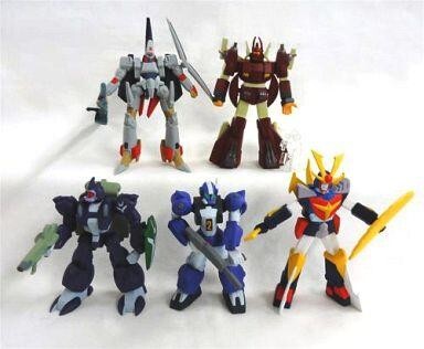 中古トレーディングフィギュア 全5種セット 「ガシャポンEX HGシリーズ スーパーロボットクロニクル サンライズ列伝3拍卖