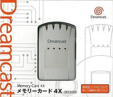 中古ドリームキャストハード メモリーカード4× セガ純正拍卖