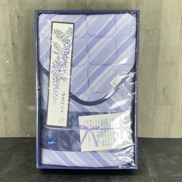 近江高島ちぢみ さらさら敷パッド 【新品】 TK87800 100×205cm シングル 寝具 / 510419 在★2拍卖