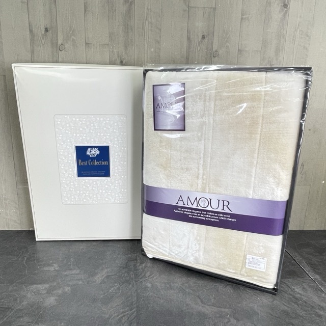 オーロラ敷パット 【未使用品】 AMOUR 約100×200cm シングル ベージュ ARMF-34 寝具 / 69181 在★10拍卖