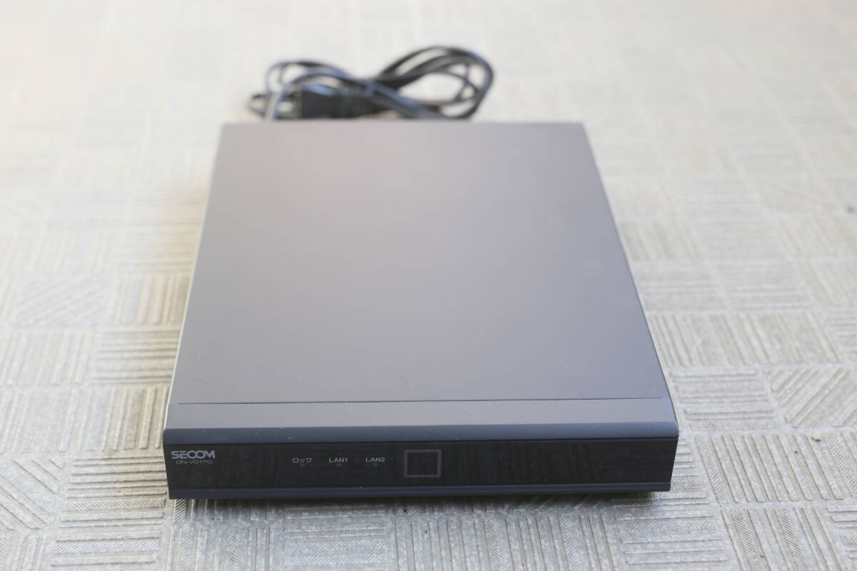 【動作OK】セコム SECOM ネットワークカメラ用 ビデオコンバーター CN-V0170 防犯カメラ 業務仕様拍卖