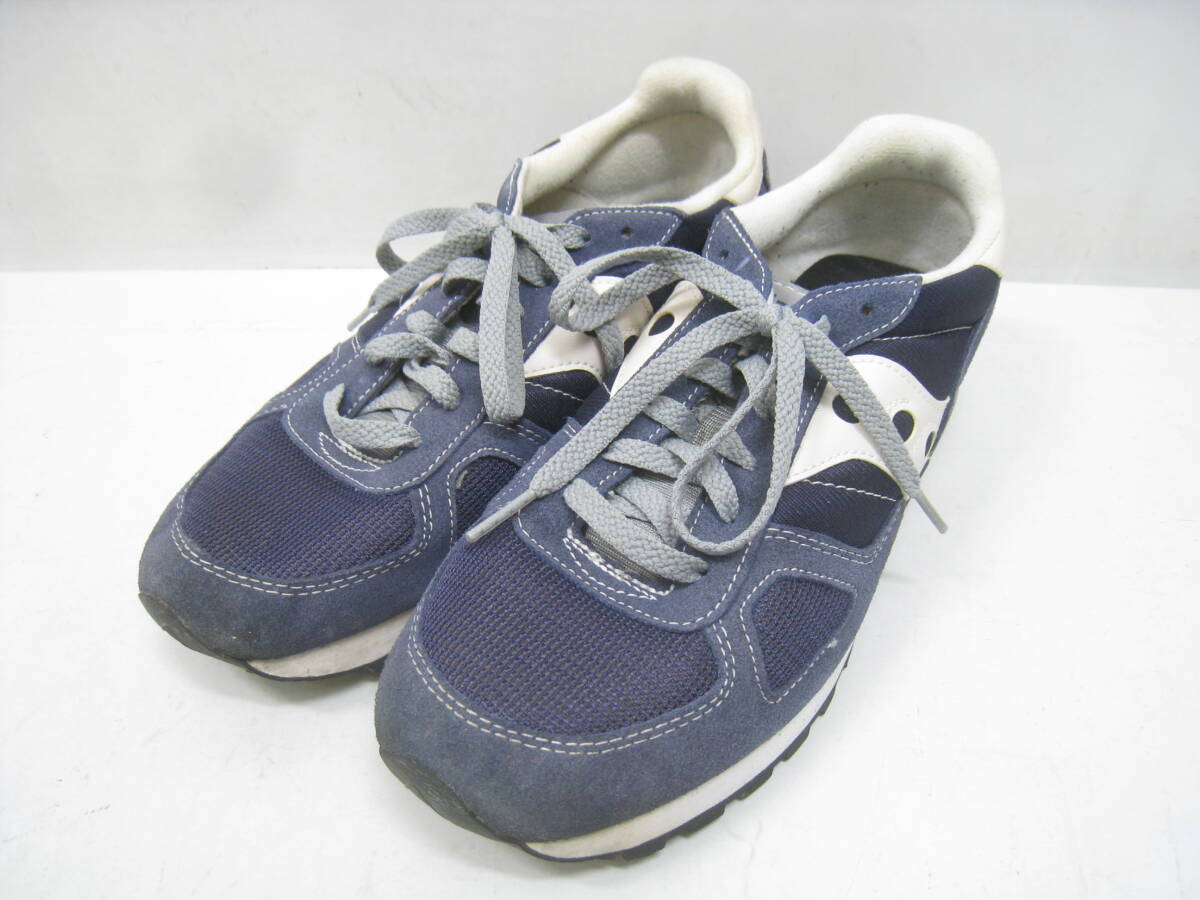 saucony サッカニー スニーカー S2108-680 SHADOW ORIGINAL メンズ 紺 ネイビー サイズEUR43拍卖