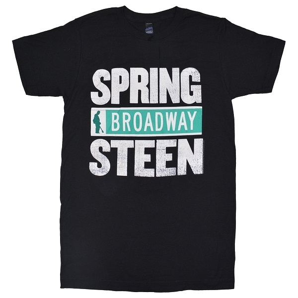 BRUCE SPRINGSTEEN ブルーススプリングスティーン Spring Broadway Steen Tシャツ Sサイズ オフィシャル拍卖