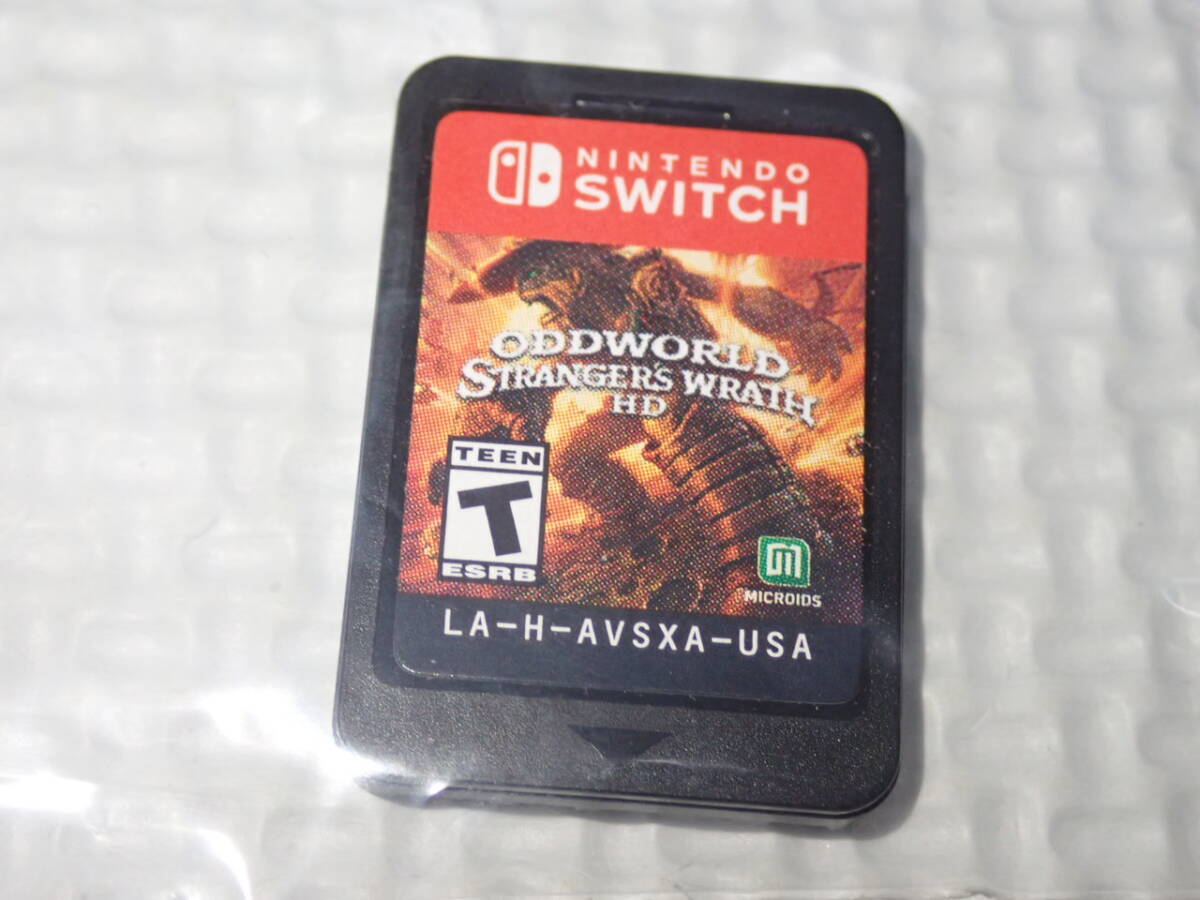 SWITCH★ODDWORLD STRANGER'S WRATH HD 海外版 北米版★箱無し・ソフト付拍卖