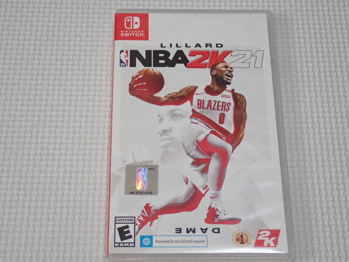 SWITCH★NBA 2K21 海外版 北米版★箱付・ソフト付拍卖