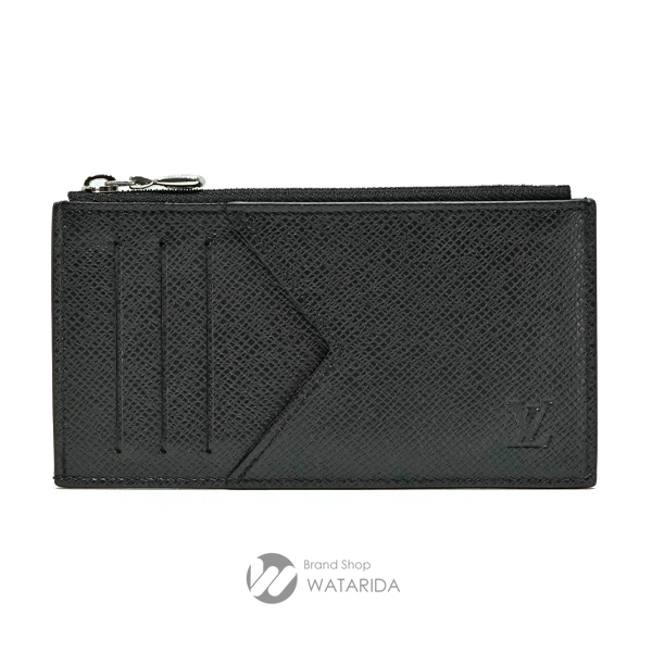ルイヴィトン Louis Vuitton コインケース コインカードホルダー M62914 タイガ ノワール 送料無料拍卖