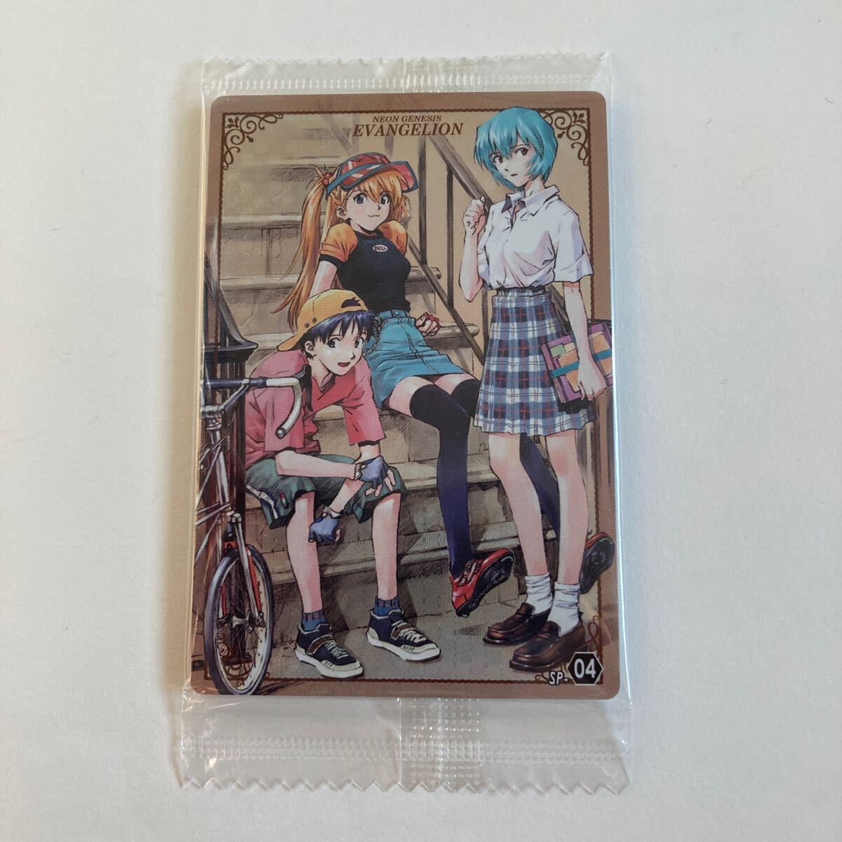 エヴァンゲリオン ウエハース カード SP-04 碇シンジ アスカ 綾波レイ拍卖
