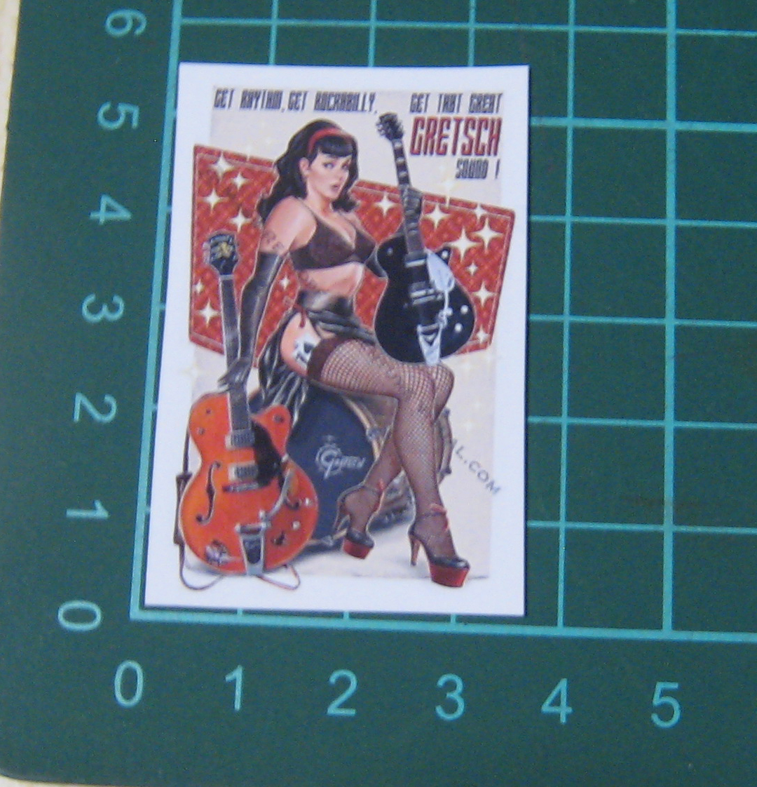 ロカビリー・ガール Rockabilly ステッカー拍卖