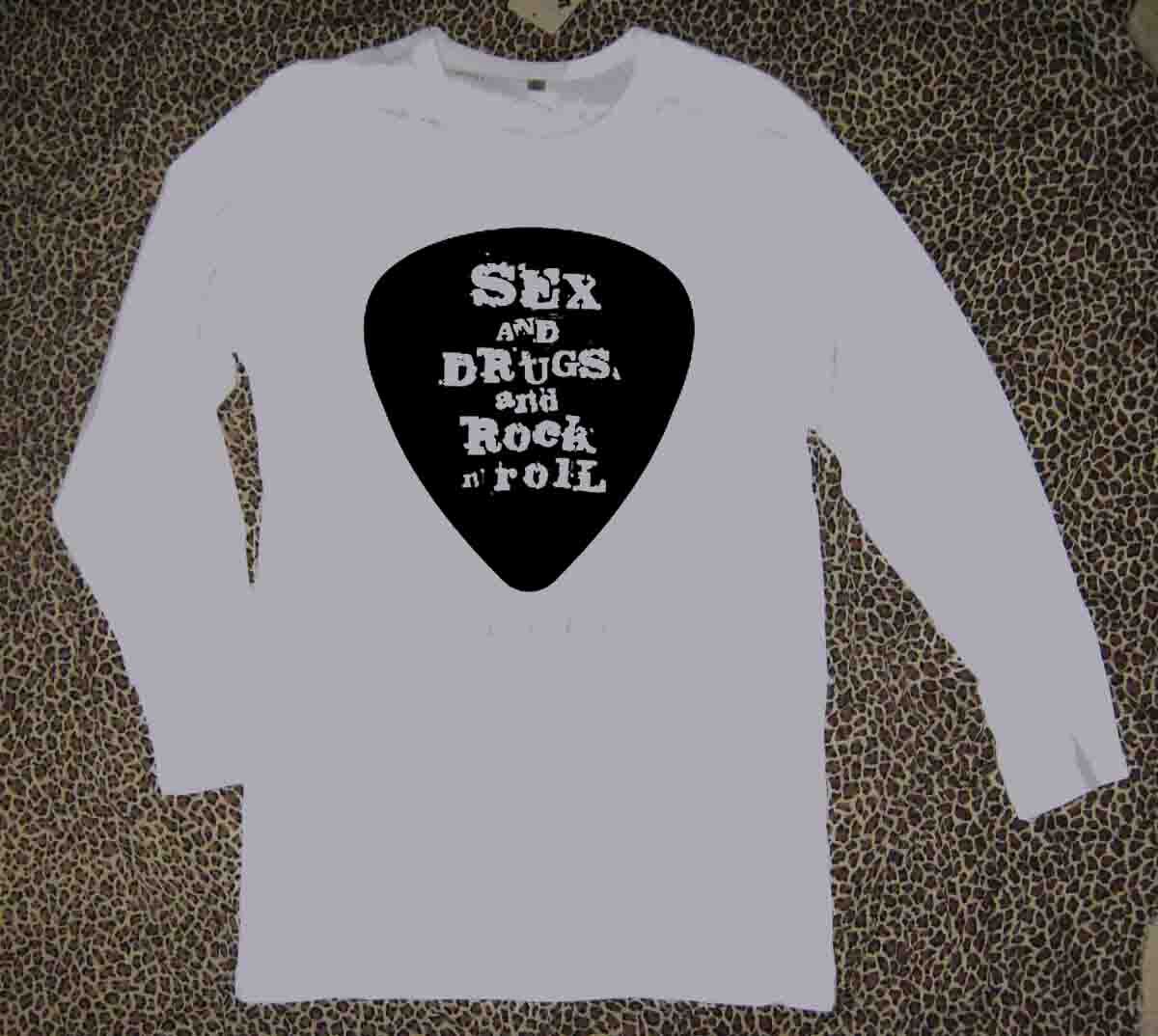 セックス・ドラッグ・ロックンロール Sex・Drug・Rock'n'Roll ロンT M・L・2L拍卖