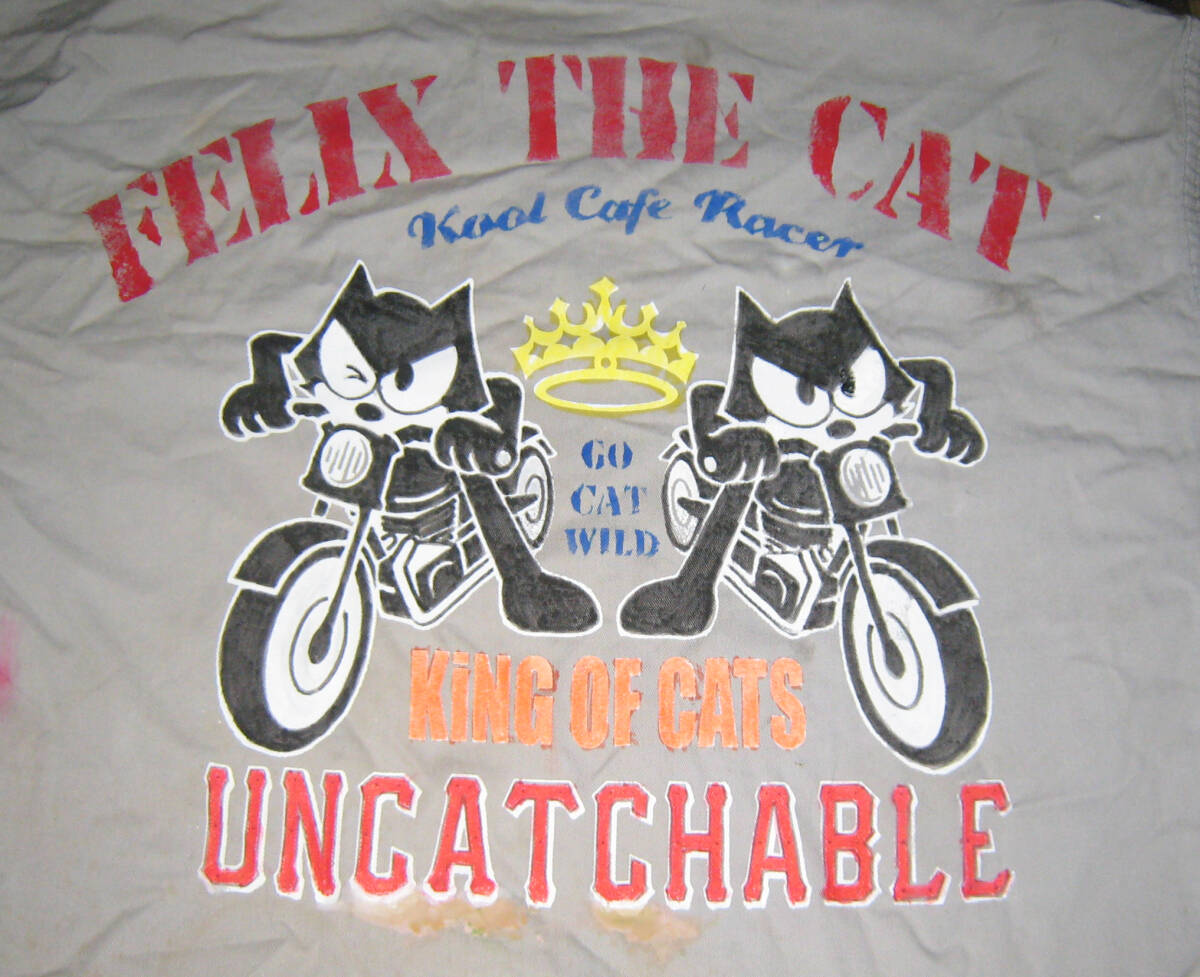 FELIX THE CAT フィリックス バイク ライダー ツナギ Lサイズ拍卖