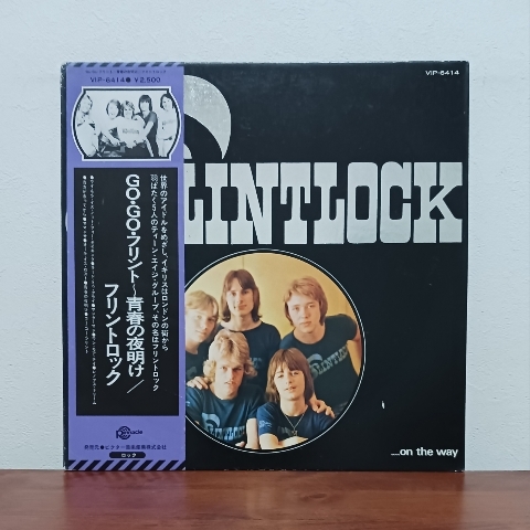 帯付LP/ フリントロック☆FLINTLOCK「GO・GO・フリント~青春の夜明け / ON THE WAY」マイク・ハロウェイ拍卖