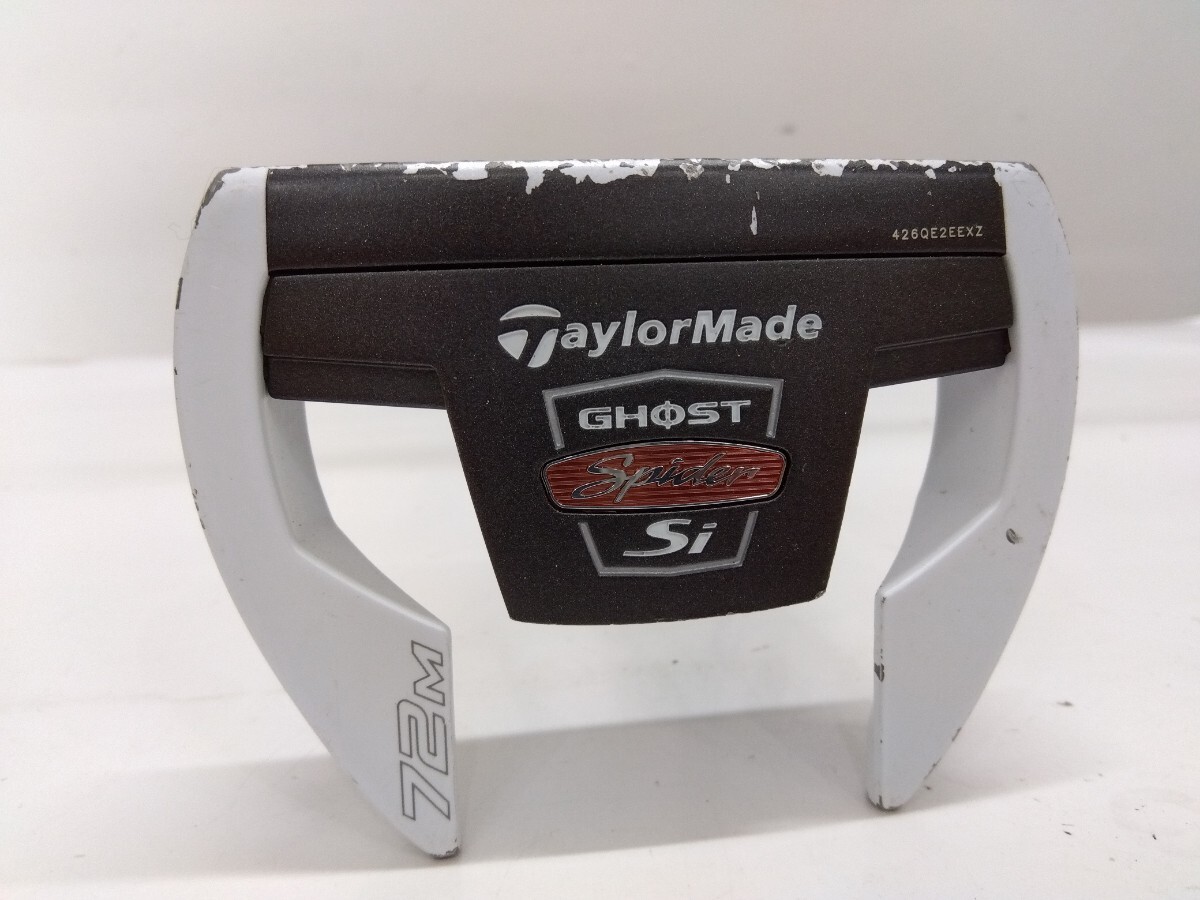 【中古パター】 TaylorMade GHOST spider Si 72M flex:不明 メンズ右 オリジナルスチールシャフト テーラーメイド スパイダー拍卖