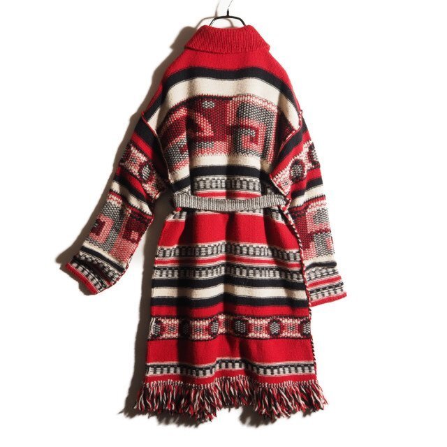 新品同様★Ron Herman GOLDEN GOOSE ガウンジャケット knitコート ALANUI柄 ネイティブ イタリア製 12万円★アパルトモン拍卖