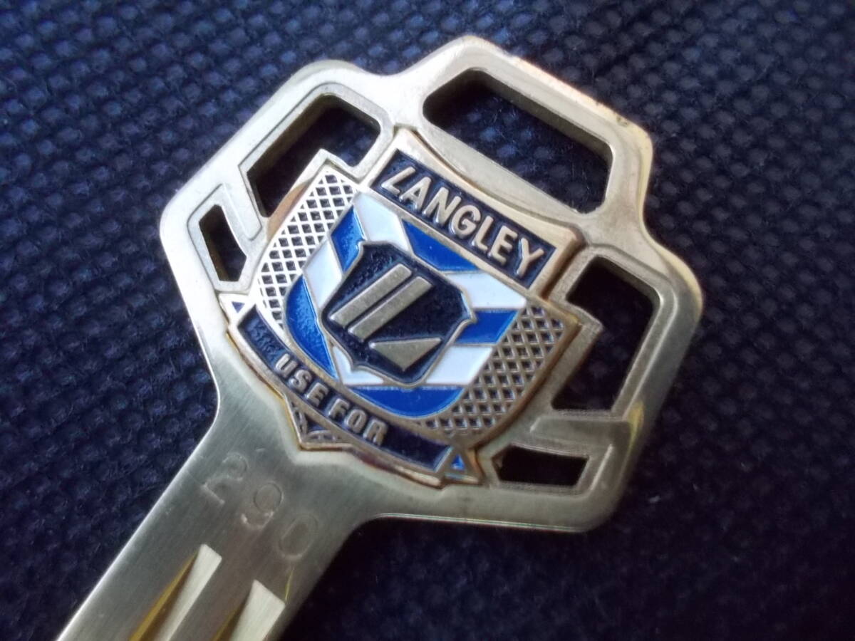 旧車 昭和 平成 当時物 レア物 日産 LANGLEY ラングレー スカイラインミニ クローバー ブランクキー スペアキー ファッションキー 290 合鍵拍卖