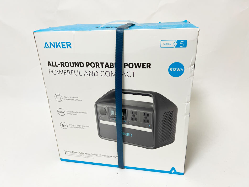 Anker アンカー 535 Portable Power Station ポータブル パワー ステーション 電源 バッテリー A1751 未開封 未使用品拍卖