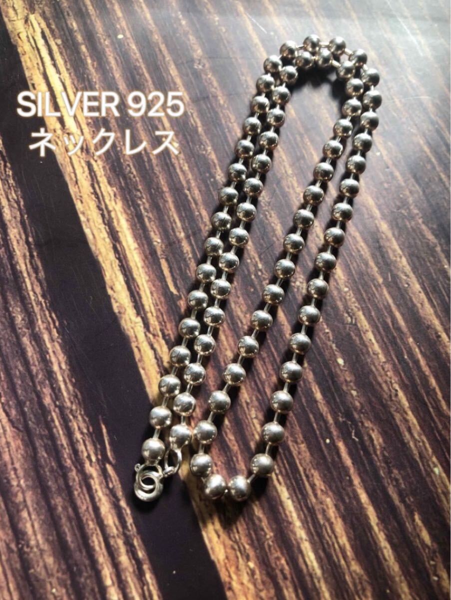 シルバー925 ボールチェーン スターリングシルバー 40センチ 4ミリ は4c YQ 7は4c 拍卖
