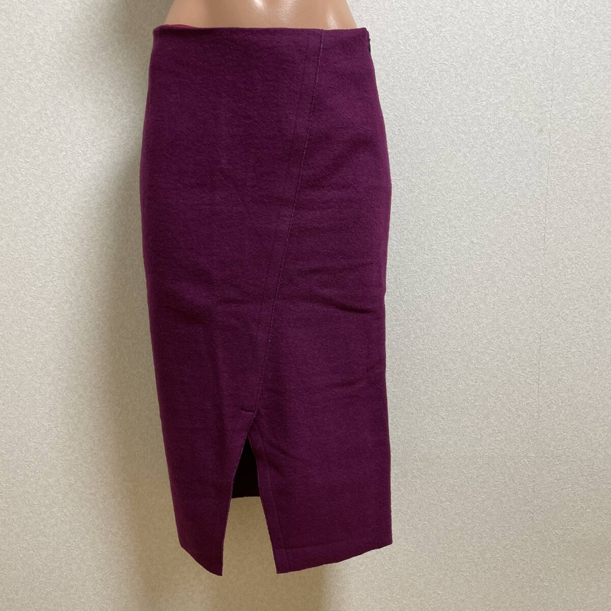 And A アンドエー ウール タイトスカート 0拍卖