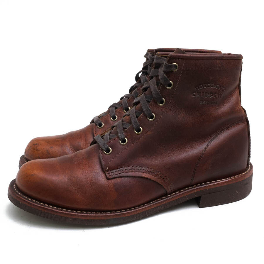 CHIPPEWA チペワ ワークブーツ 1901M26 6inch Utility Boots 6インチ ユーティリティーブーツ フルグレインオイルドレザー 牛革 サービス拍卖