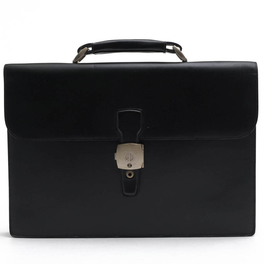 Dunhill ダンヒル ビジネスバッグ LW6000A Confidential コンフィデンシャル 牛革 カーフ拍卖