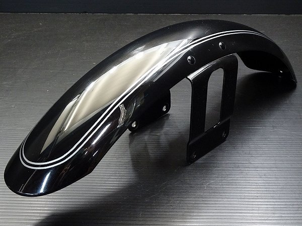 ハーレー ☆ スポーツスター XL1200L-I 純正 フロントフェンダー ♪ (HD-Y-038)拍卖