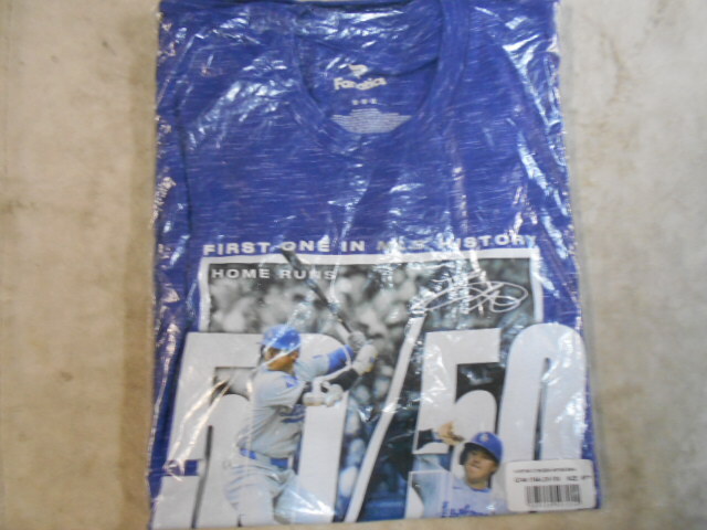 ●レアー商品 日本未発売 未開封品 完売品 MLB公式、大谷翔平50本塁打記念50/50 Tシャツ Fanatics メンズMサイズ拍卖