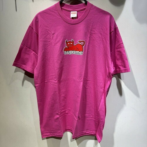 Supreme 24ss x Toy Machine Devil Cat Tee Size-L Pink シュプリーム トイマシーン デビル キャット 半袖Tシャツ拍卖