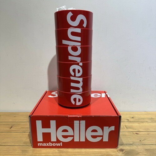 Supreme 23ss Heller Bowls (Set of 6) シュプリーム ヘラー ボウル お皿拍卖