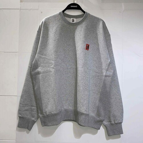 BLACK EYE PATCH SMALL HWC CREW SWEAT "GREY" Lサイズ BEPFW24CS03 ブラックアイパッチ スモールロゴ スウェット拍卖