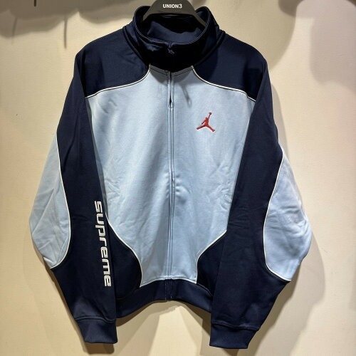 Supreme 24aw x Jordan Tricot Track Jacket Size-L HF0830-436 シュプリーム ジョーダン トリコットトラックジャケット拍卖