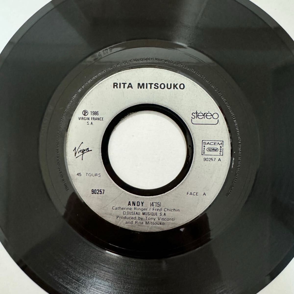 即決◆RITA MITSOUKO/ANDY/Un Soir Un Chien (7) 10枚まで送料230円拍卖