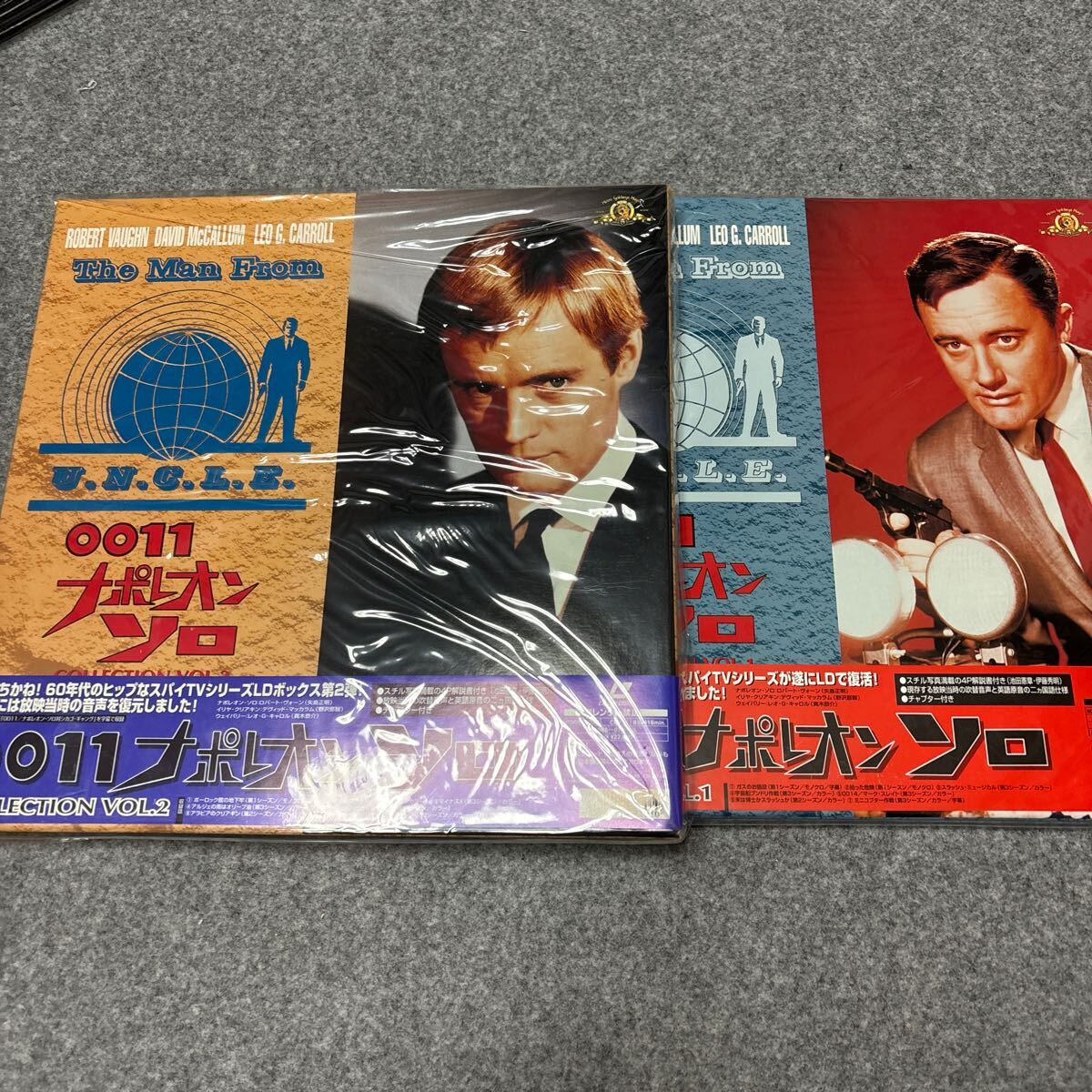 S193 LD「0011 ナポレオンソロCOLLECTION VOL.1 &VOL.2」LD-BOXセットレーザーディスク拍卖