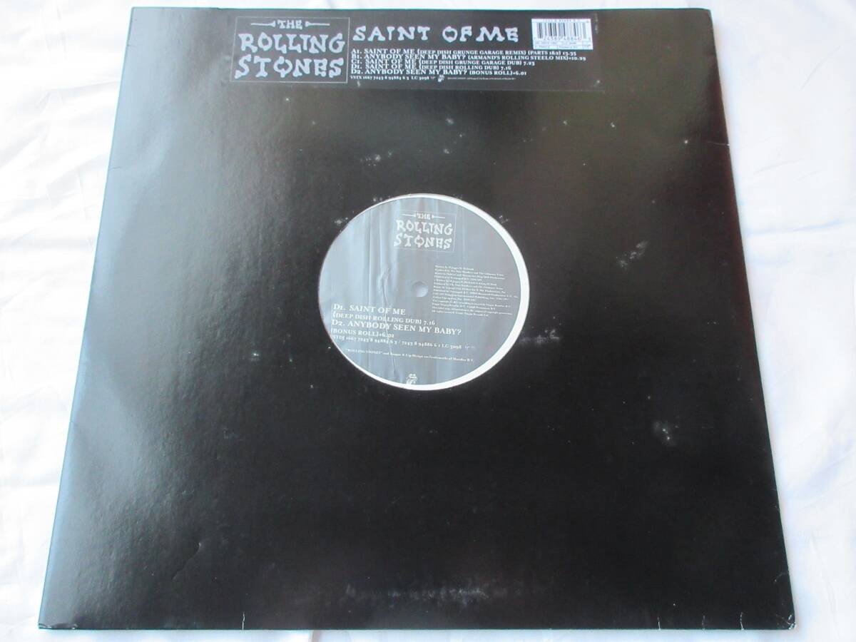 2411/12inch/Rolling Stones/ローリング・ストーンズ/Saint Of Me/セイント・オブ・ミー/EU盤拍卖